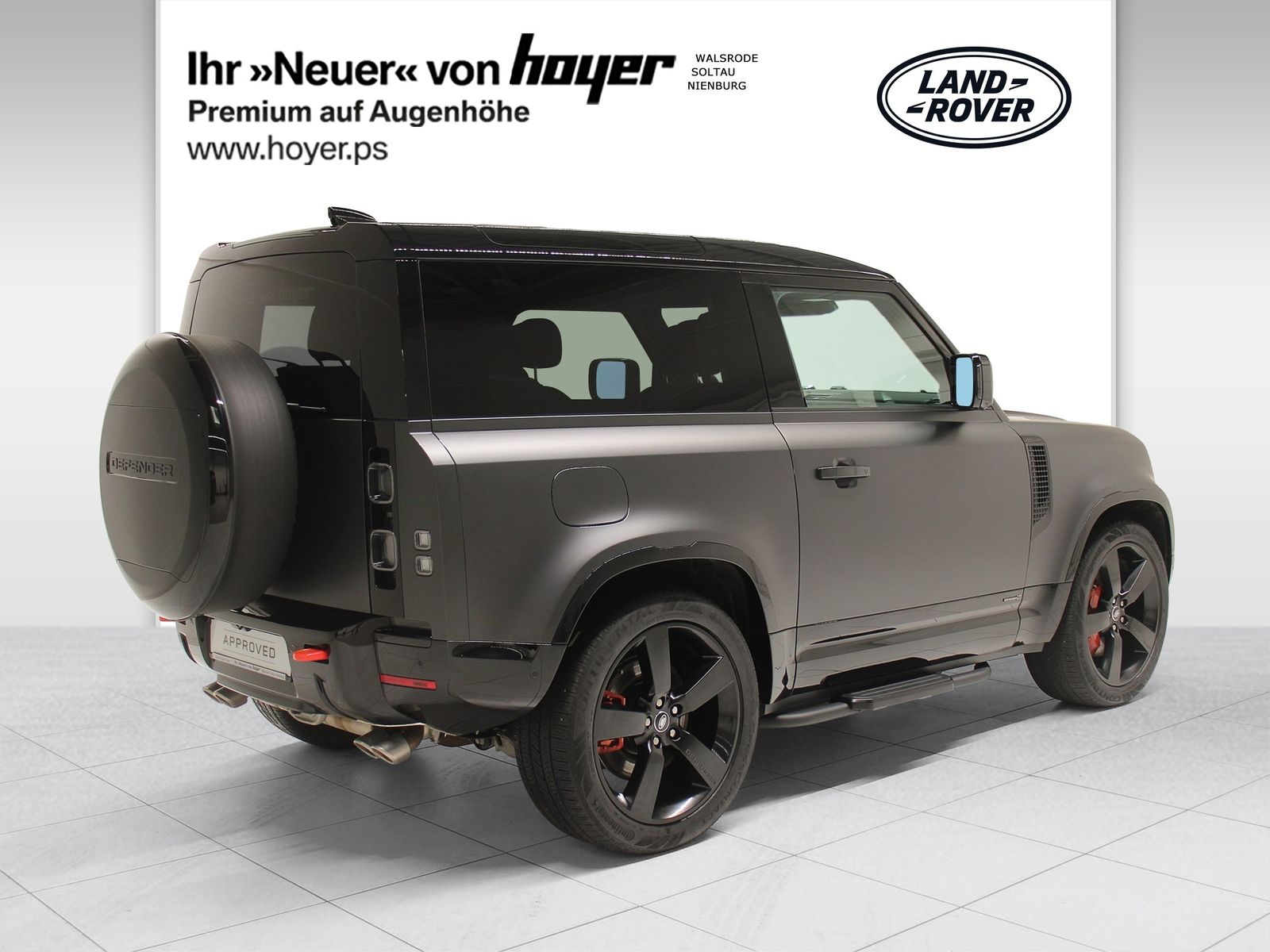 Land Rover Defender 90 P425 V8 X Black Pack AHK LED DAB foto 2