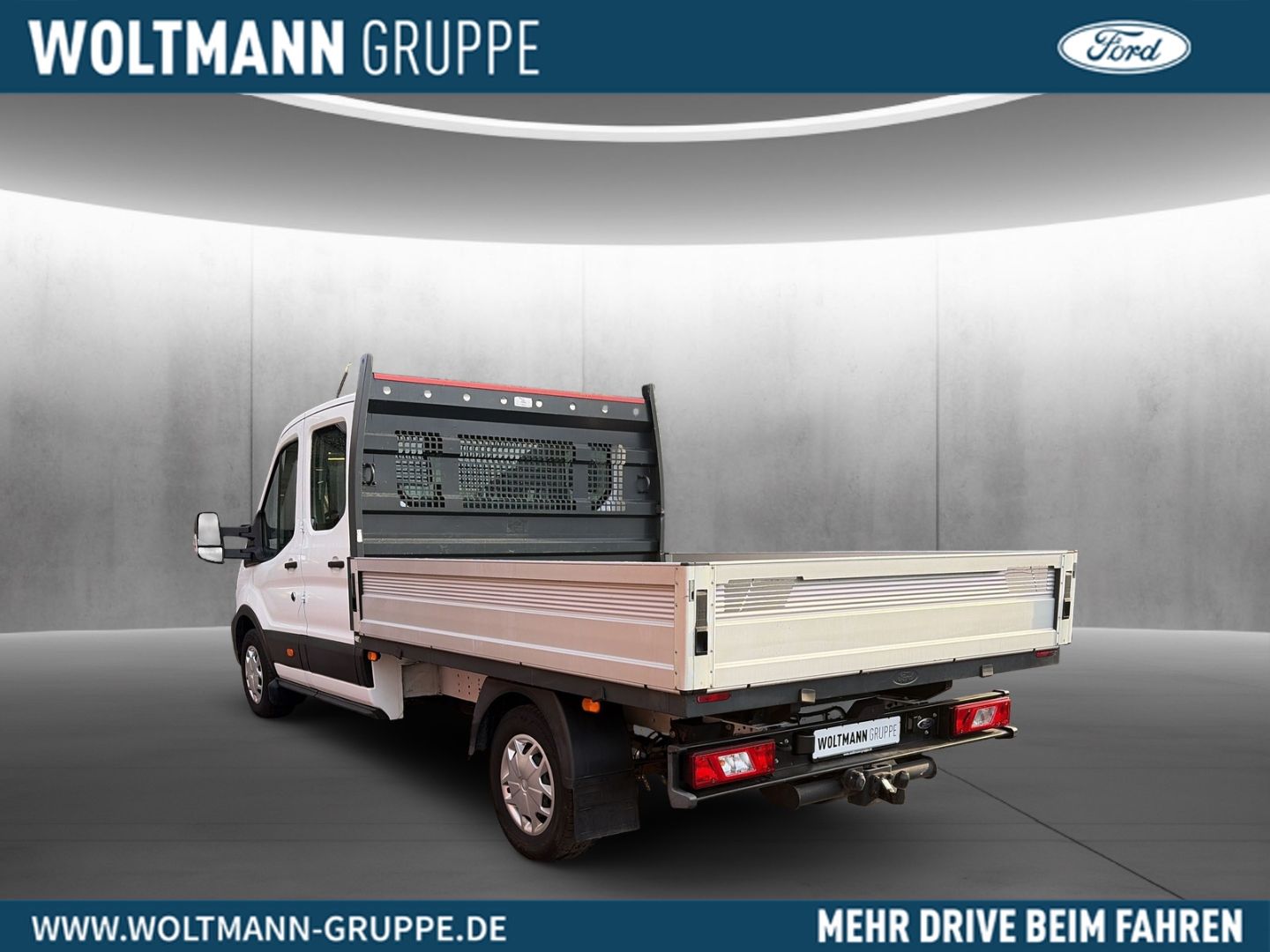 Fahrzeugabbildung Ford Transit Pritsche 350 L3 DoKa Trend StandHZG AHK