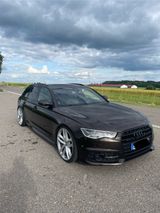 Audi A6 3.0 TDI Quattro, S-Line, HUD, Matrix, Luft  - Audi A6: Braun