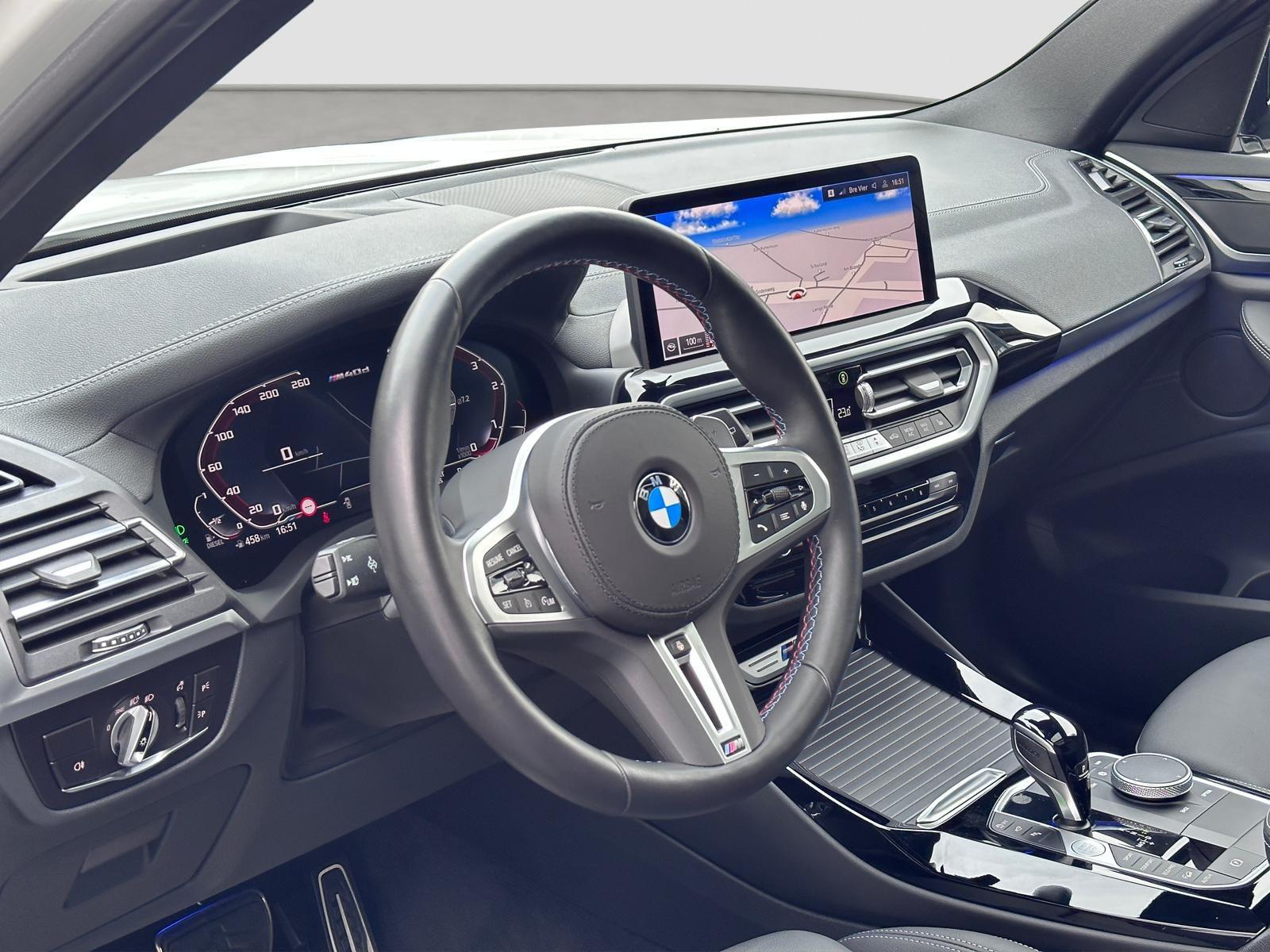 BMW X3 M40 d *VOLL*LASER/DAB/HiFi/360*/HUD/WLAN/PANO