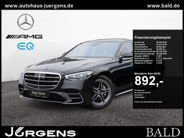 Mercedes-Benz S 450 4M L AMG-Sport/Pano/Burm3D/Sitzklima/TV