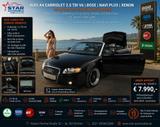 Audi A4 2.5TDI V6 Cabriolet BOSE NAVI MMI XENON AHK - Audi A4 aus 2005: Cabrio