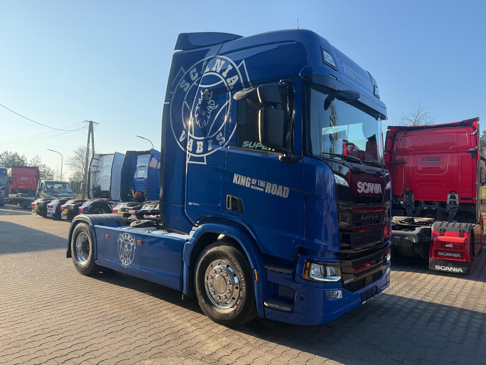 Scania R560 2 kreis hydraulik full air
