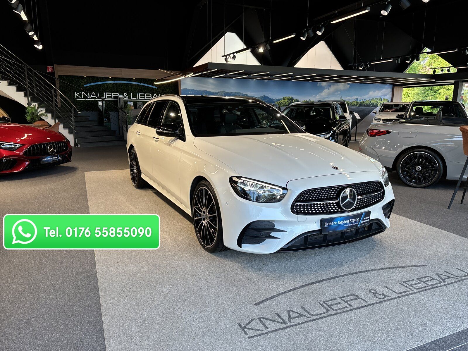 MERCEDES-BENZ E 400d 4M T AMG-Line*Night*FAP*Pano*DAB*LED*CAM