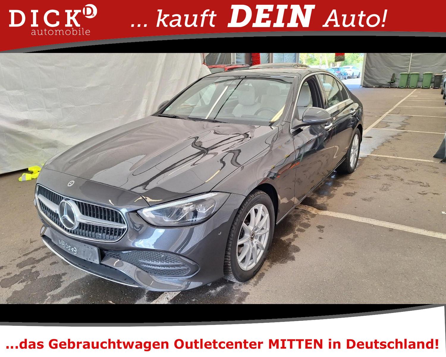 Mercedes-Benz C 200 CGI 9G Avantg LED/NAVI/VIRTU/HUD/SHZ/360°