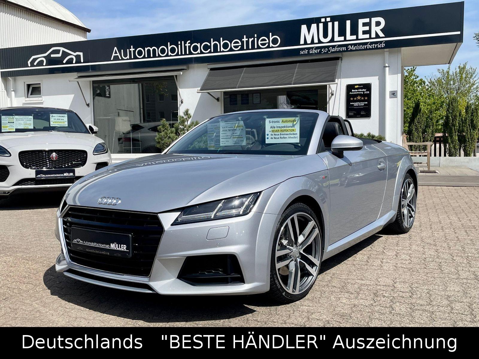 Audi TT Roadster AUTOM."S-LINE" +19"Alu+Nackenhzg.TOP