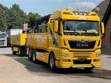 MAN TGX 26.500 Hiab Ladekran + Seidler Anhänger Top - Ladekran