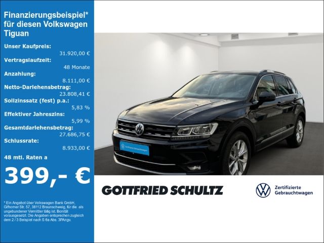 Volkswagen Tiguan HIGHLINE TSI DSG AHK CONNECT NAVI LED ACC