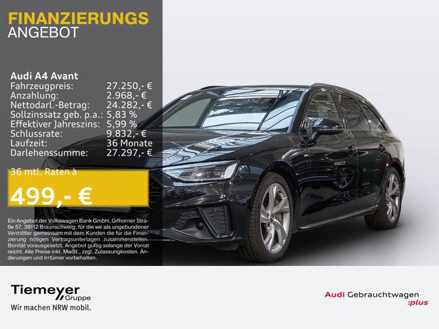 Audi A4 Avant 45 TDI Q S LINE BLACK LEDER PANO eSITZE