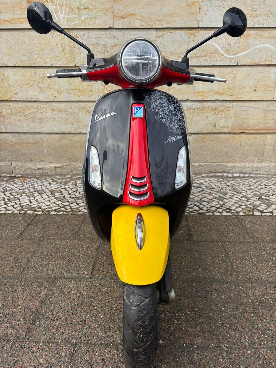 Vespa Primavera 50 ccm Mickey Mouse Limitiert Sondermo