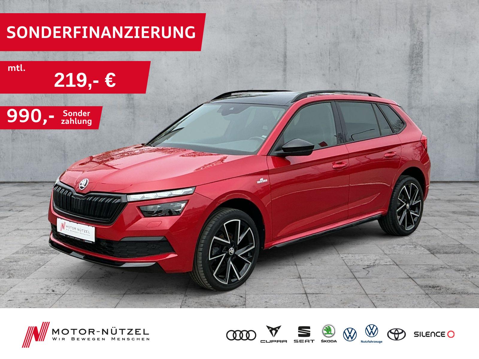 Skoda Kamiq1.2TSI DSG MONTE CARLO LED+APP+SHZ+AHK+18"