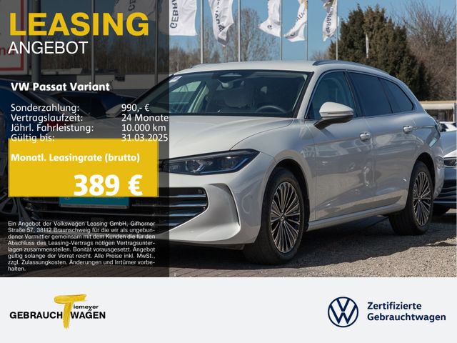 Volkswagen Passat Variant 2.0 TDI DSG ELEGANCE AHK KAMERA H