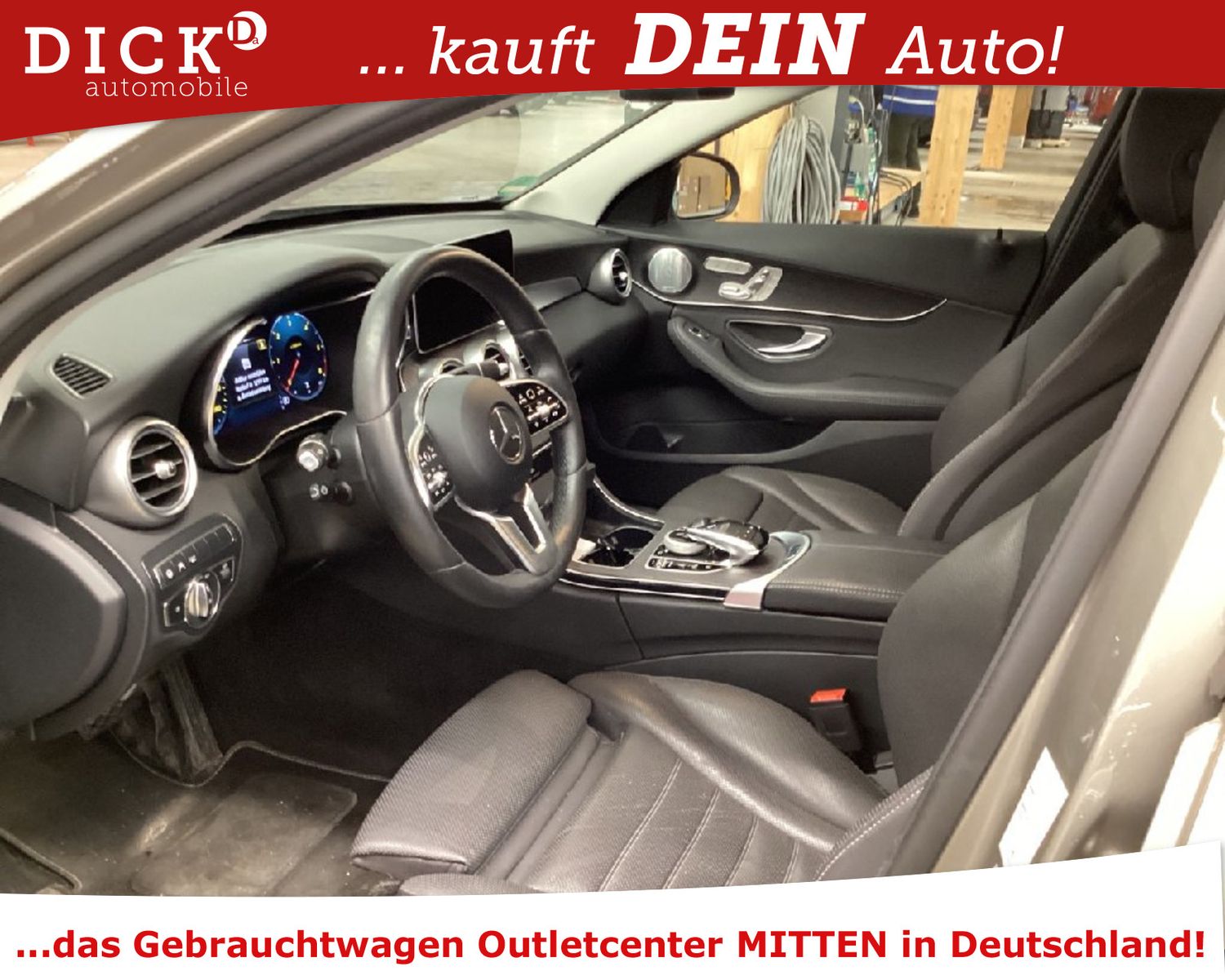 Fahrzeugabbildung Mercedes-Benz C 200d 9G LED+/VIRTU/BURMEST/STANDHZ/8Fa/VOLL++