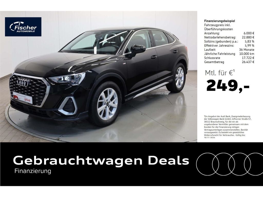 Q3 Sportback 35TDI S line S-Tronic AHK/NAV/Dina.