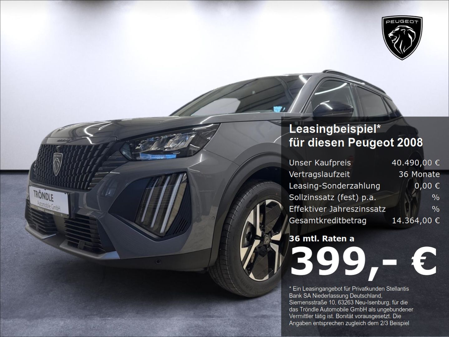 Peugeot 2008 e- Allure Elektromotor 156 LED ACC CarPlay 