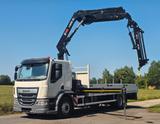 DAF LF 290 Pritsche 7m Ladekran HIAB 192 Fly Jib 24m - Hiab Ladekran