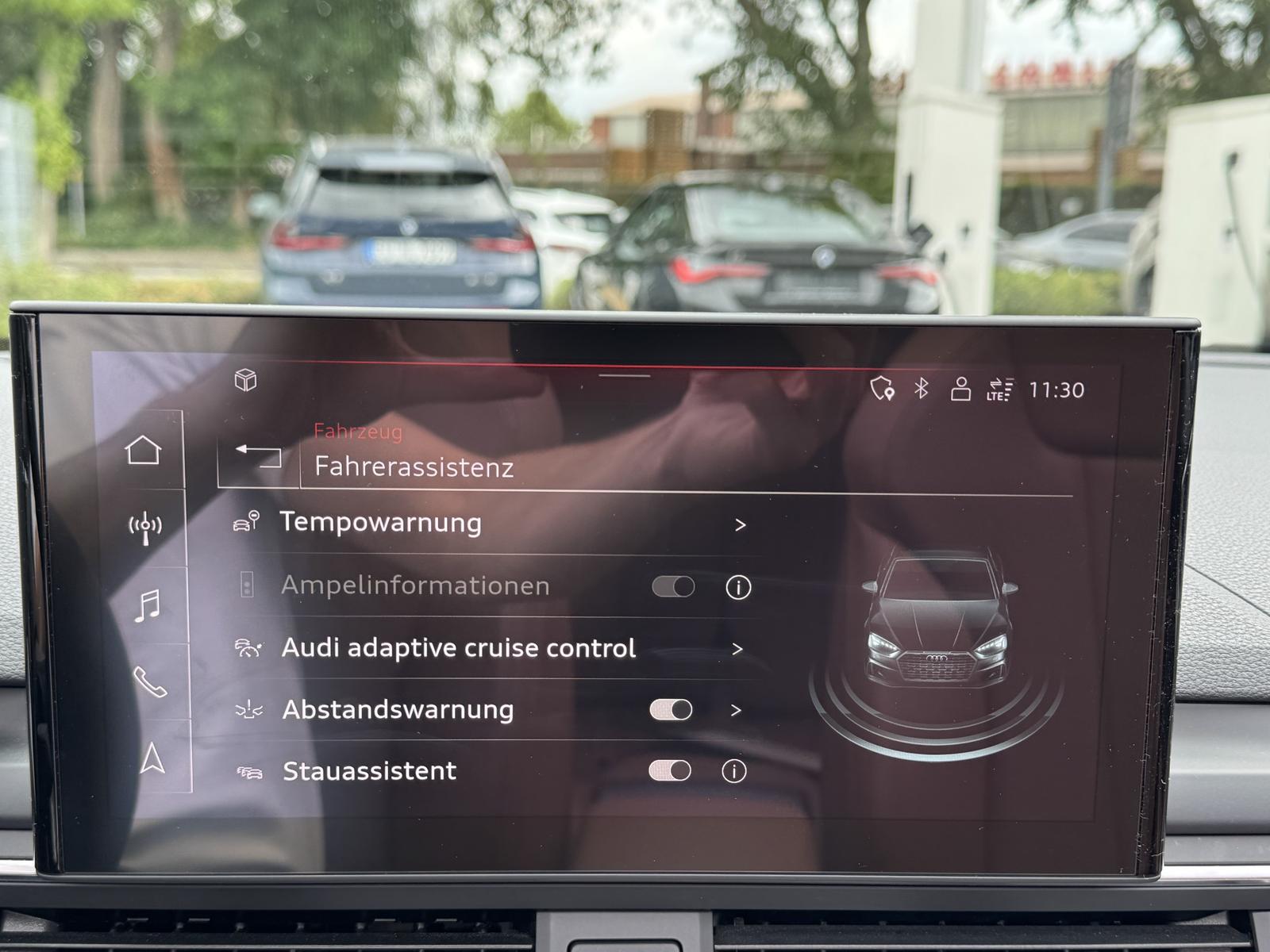Audi A5 45 2.0 TFSI quatro S Line B&O Matrix ACC AHK, миниатюра 14