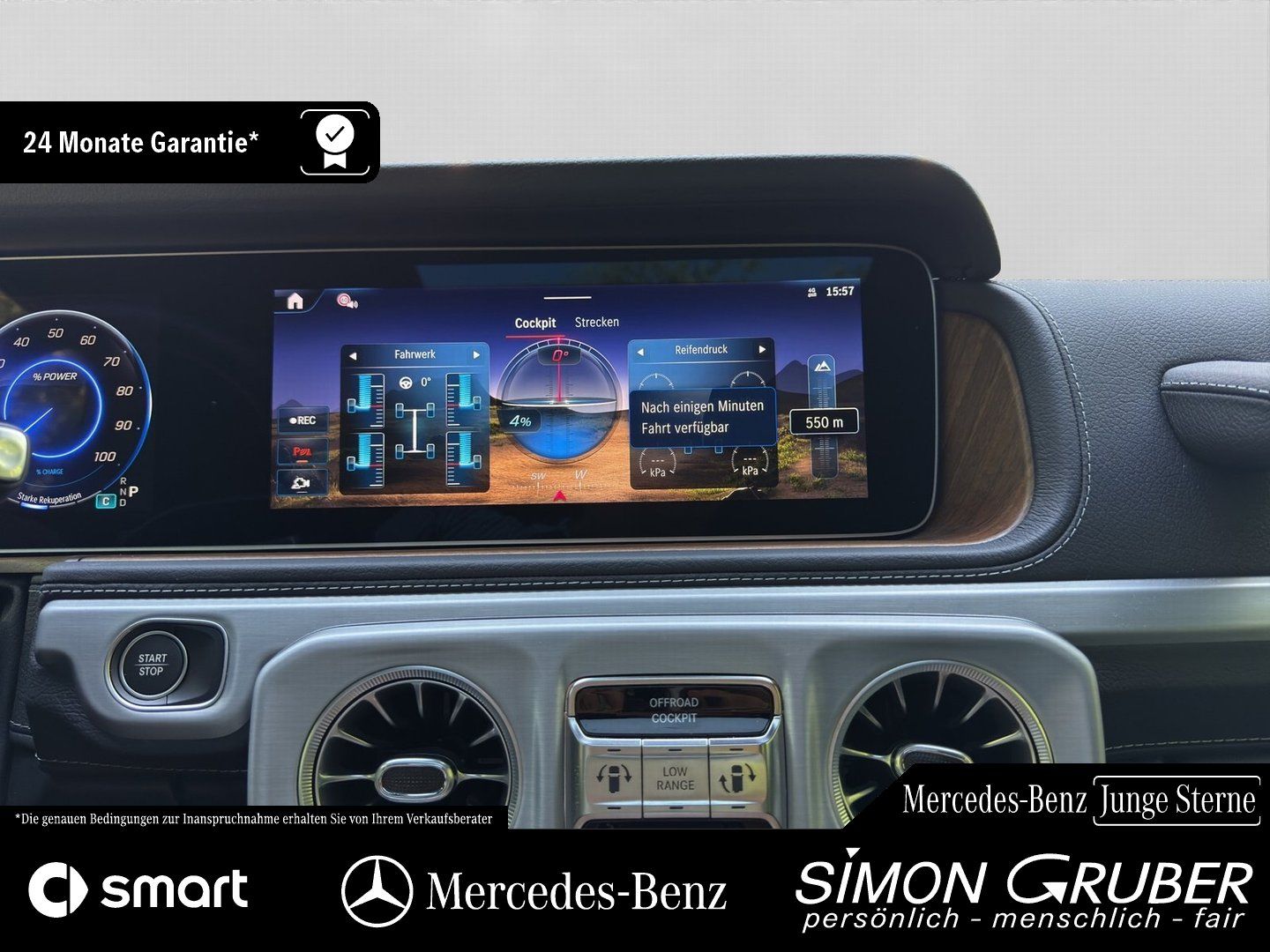 Fahrzeugabbildung Mercedes-Benz G 580 EQ AMG Night Exclusive magno Mod 2026