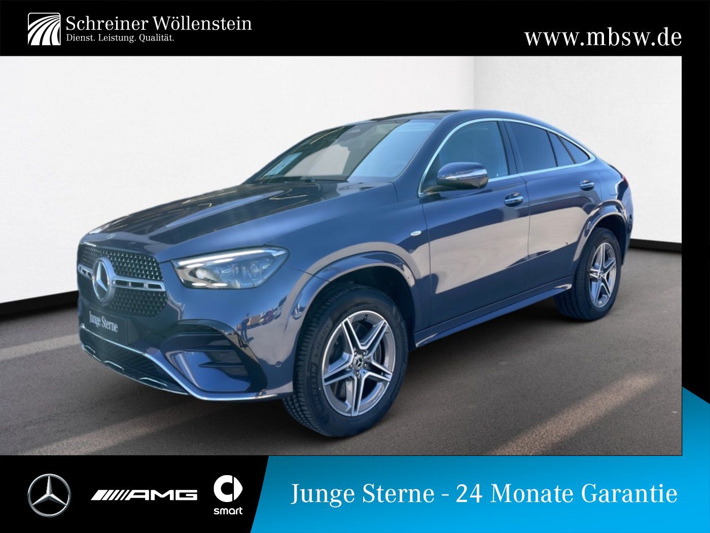 MERCEDES-BENZ GLE 400 e 4M Coupé AMG*PANO*AHK*AIR*BURM*KeyGo
