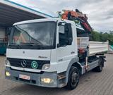 Mercedes-Benz Atego 2 1218  Kipper+Kran - Mercedes-Benz Atego 1218