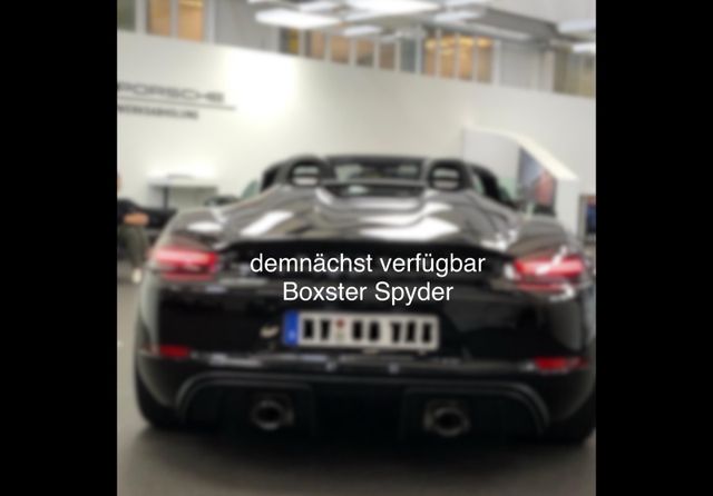 Porsche Boxster Spyder, Burmester, PCCB, Garantie, Nähte