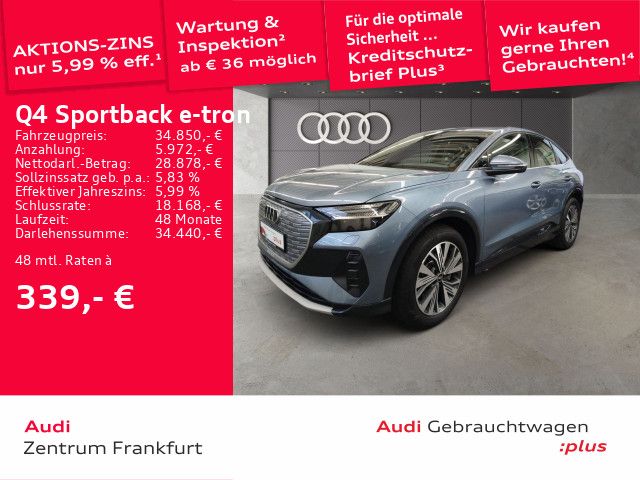 Audi Q4 Sportback 50 e-tron quattro advanced Matrix-L