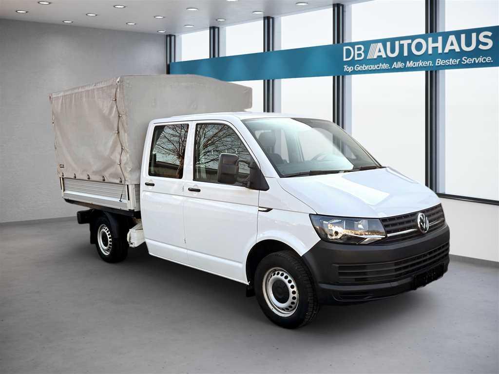 Volkswagen T6 Doka Pritsche 2.0 TDI Plane & Spiegel Klima