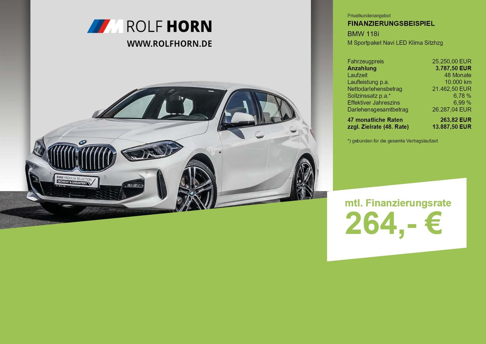 BMW 118i M Sportpaket Navi LED Klima Sitzhzg foto 3