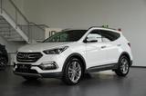 Hyundai SANTA FE blue Premium 4WD *AUT*NAV*LED*ACC*AHK* - Hyundai mit Diesel-Antrieb: Automatik