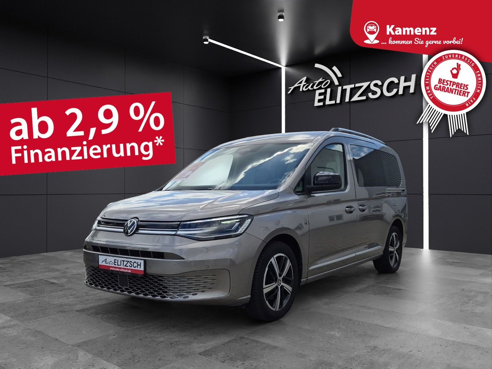 Fahrzeugabbildung Volkswagen Caddy TDI Style Maxi DSG 7-Si LED AHK Navi AID A