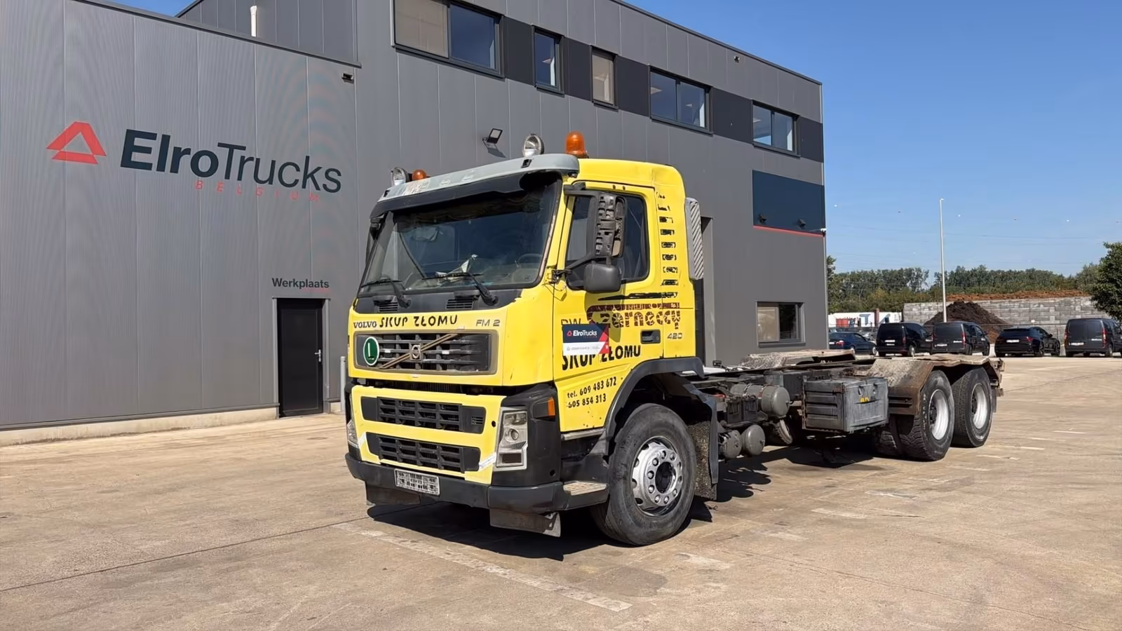 Volvo FM 12 - 420 (EJES GRANDES / SUSPENSIÓN DE ACERO