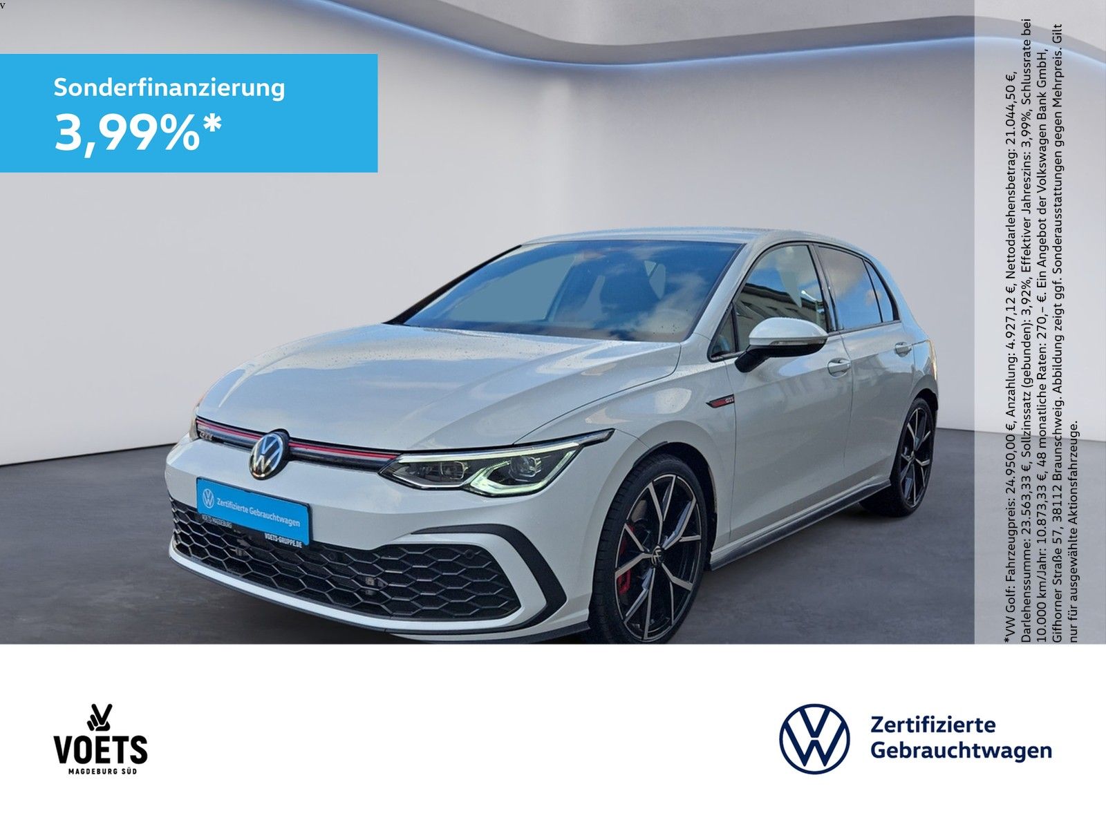Volkswagen GOLF VIII GTI DSG LED PLUS+ESTORIL 19"+APP CONN.