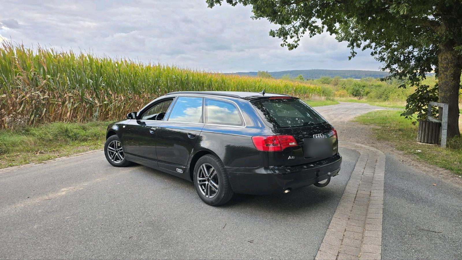 Audi A6 2006 — rear view