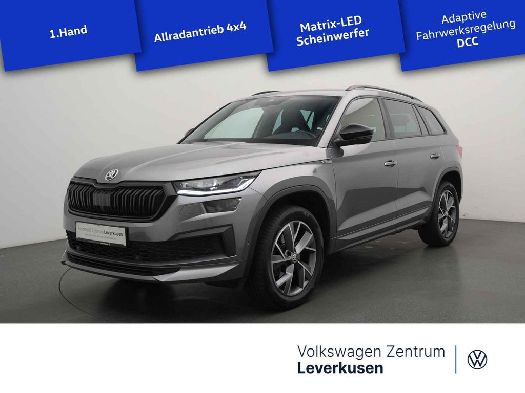 Skoda Kodiaq Sportline 4x4 DSG MATRIX ACC DCC NAVI SHZ
