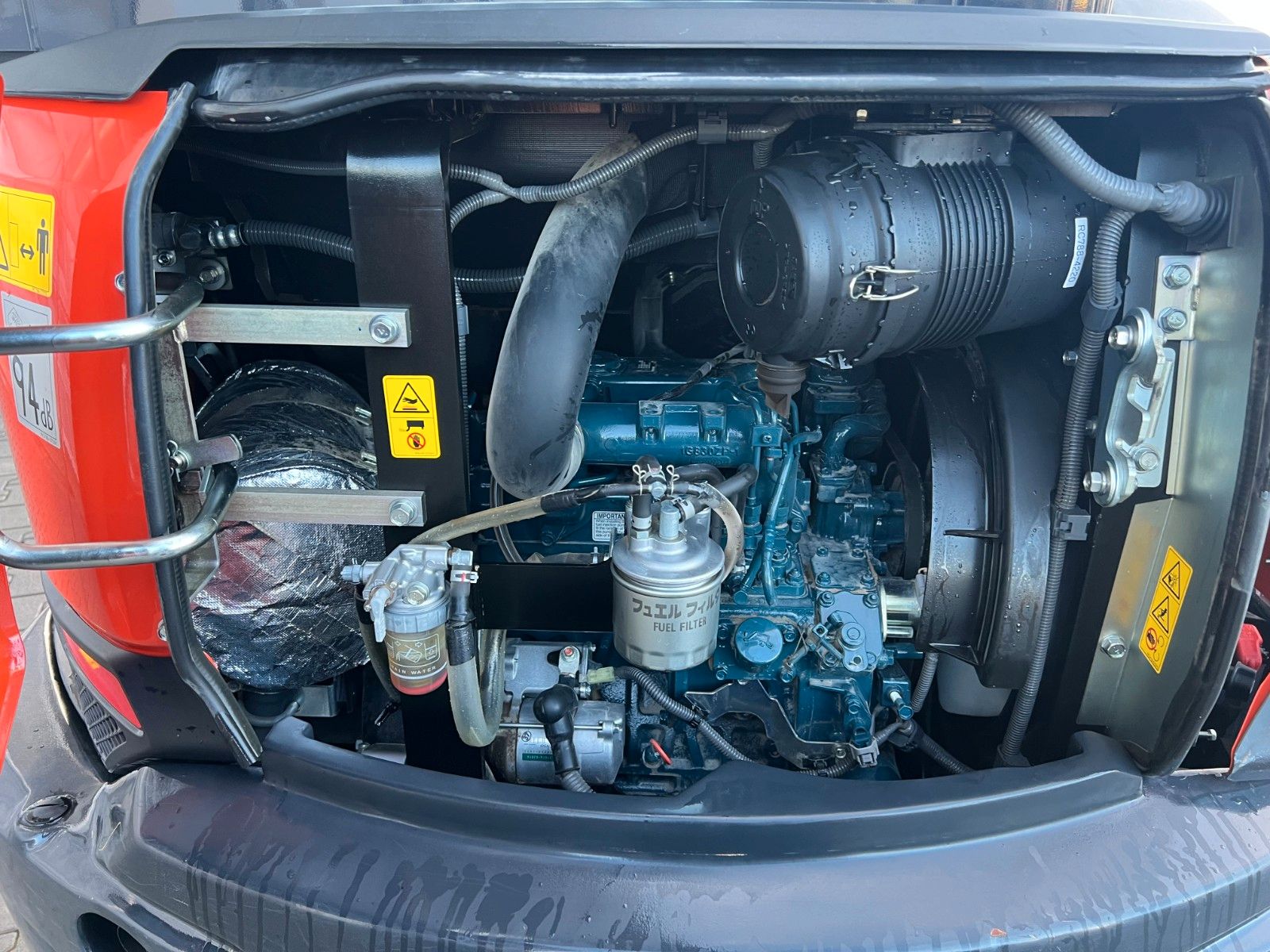 Fahrzeugabbildung Kubota KX 037-4 / nur 531h! / 2024 / hydr. Grabenräumer