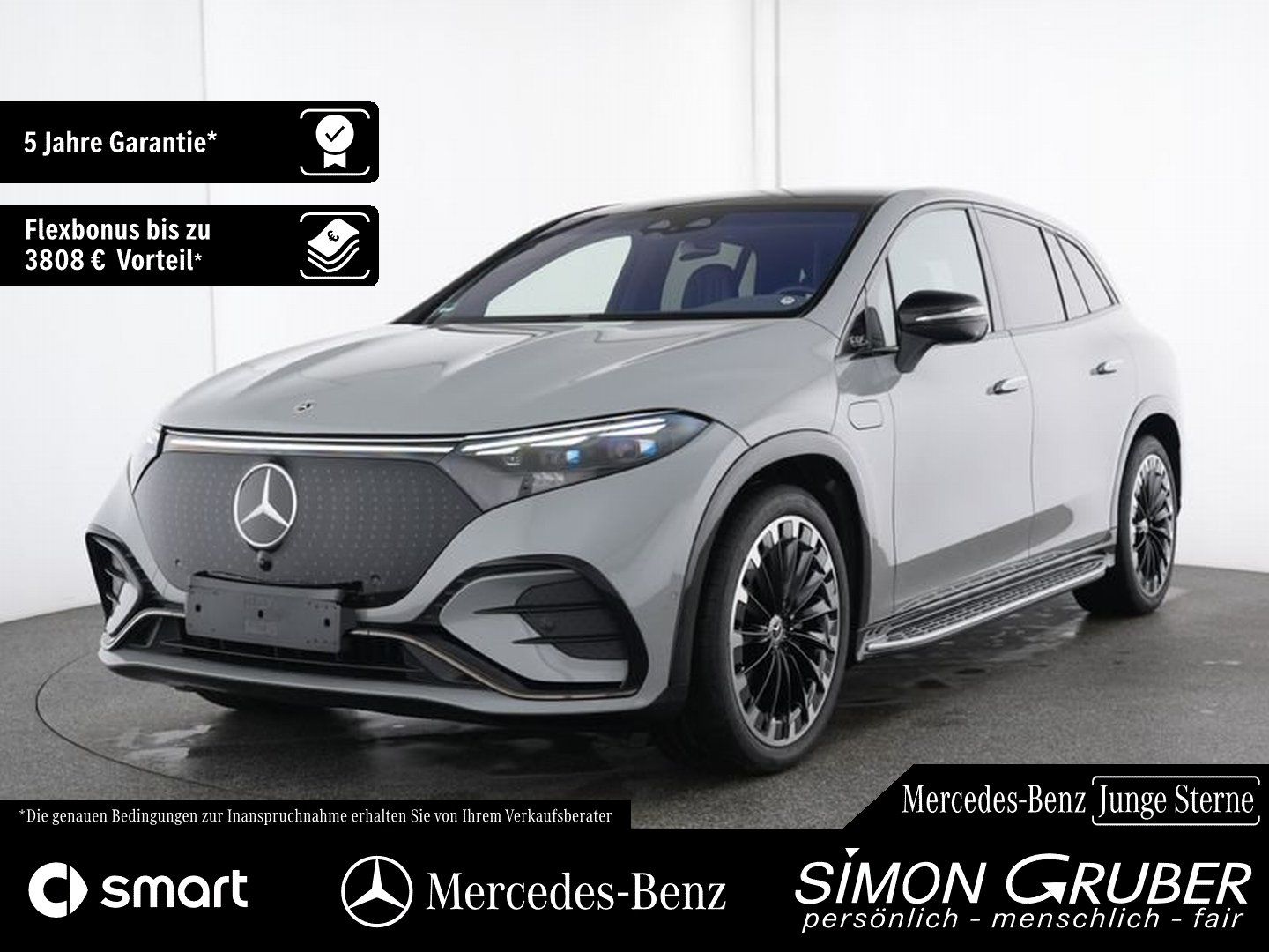 Fahrzeugabbildung Mercedes-Benz EQS 580 4M SUV AMG Massage Sitzklima AHK Md 2026