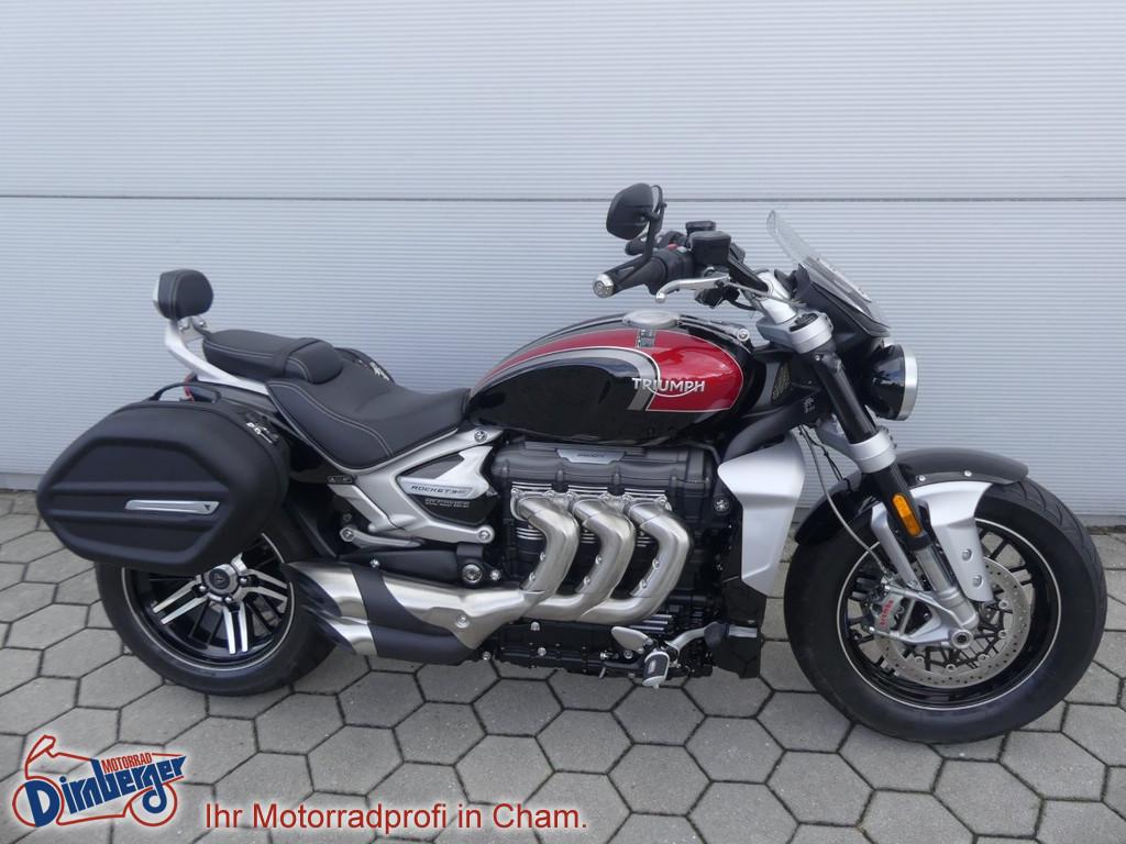 Triumph Rocket 3 GT +Seitentaschen - wie LADEN - NEU
