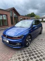 Volkswagen Polo GTI 2.0 TSI DSG ohne OPF | HJS Downpipe  - Volkswagen Polo: Blau