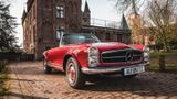 Mercedes-Benz 230 SL Pagode Automatik w113,Rot/Schwarz - Mercedes-Benz 230 aus 1966: 230s