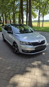 Skoda Rapid 1.2 TSI 77kW Spaceback - silberne Skoda Rapid