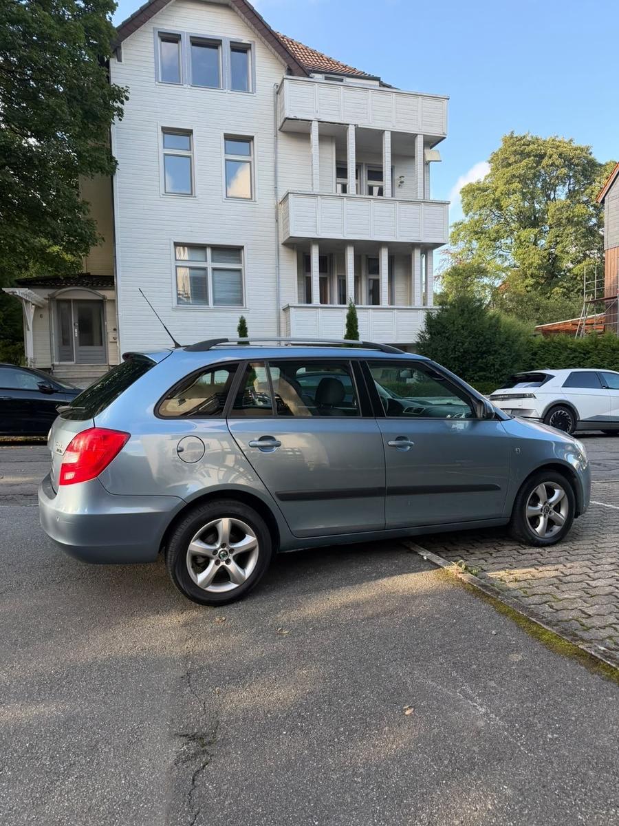 Skoda Fabia 2009 — rear view