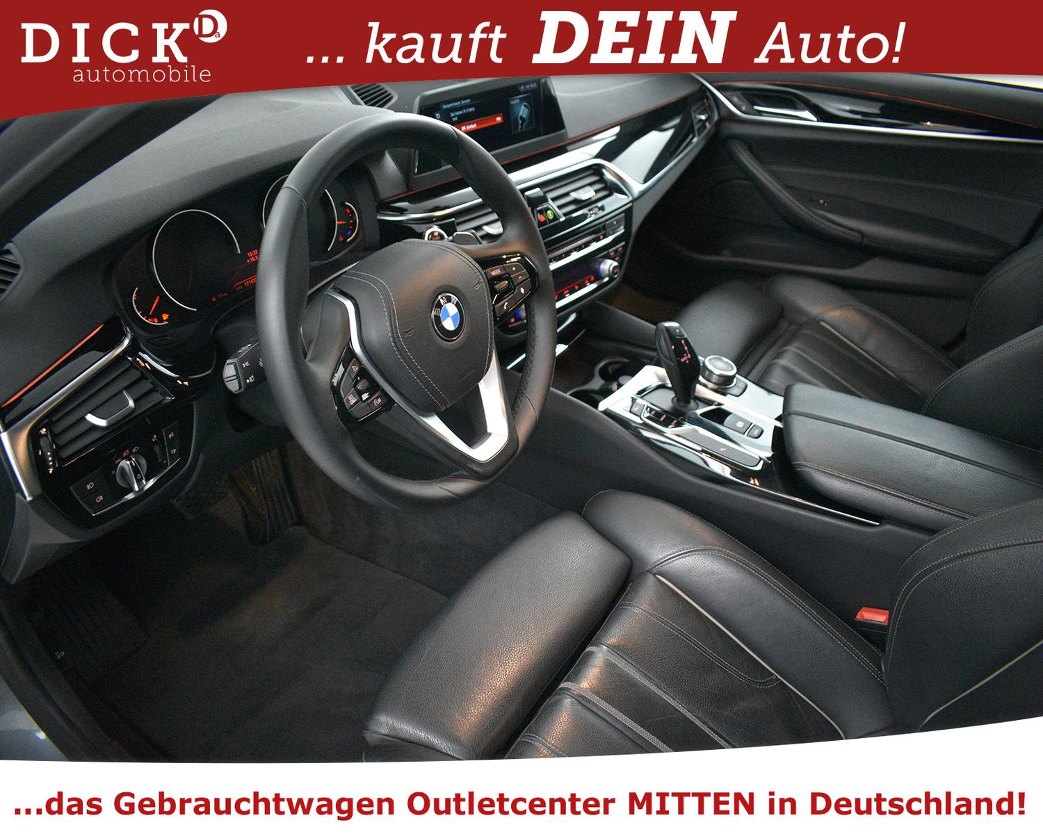 BMW 540i xDr Sport Line NAVI+KAM+LED+AHK+4X SHZ+M18" - Image 11
