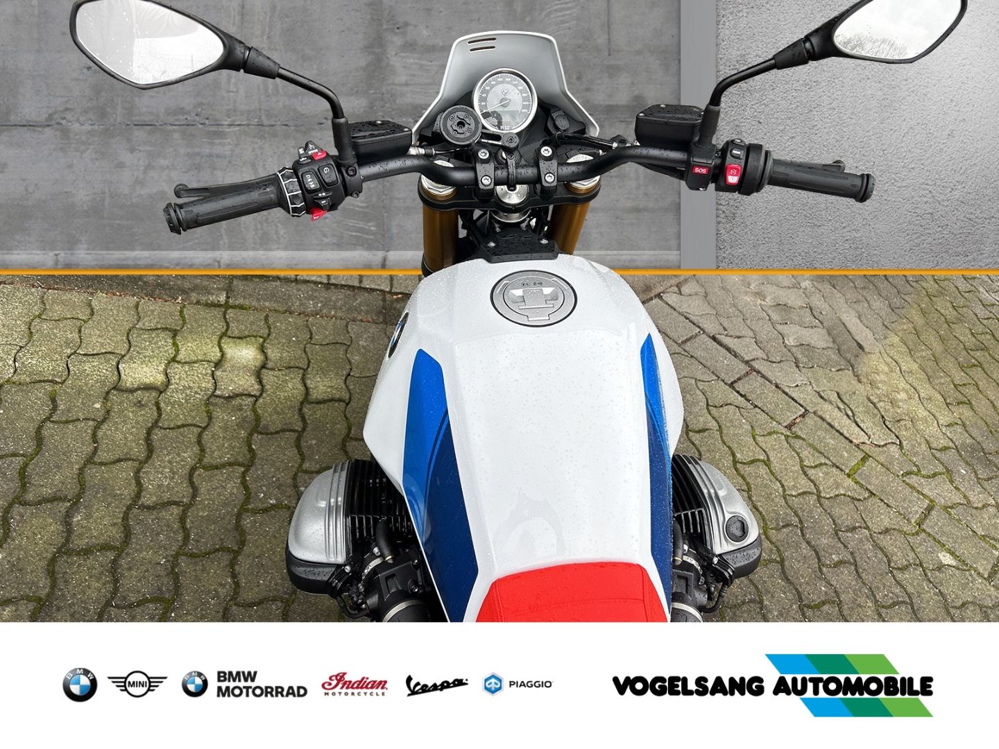 Fahrzeugabbildung BMW R 12 G/S, pulverbeschichtete Fußrasten und Ausuf