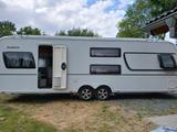 Dethleffs Camper 730 FKR Snow Plus - Dethleffs Heckgarage Wohnwagen