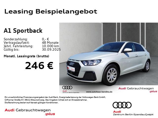 A1 Sportback 25 TFSI Adv. S tronic *GRA*Virt.C*