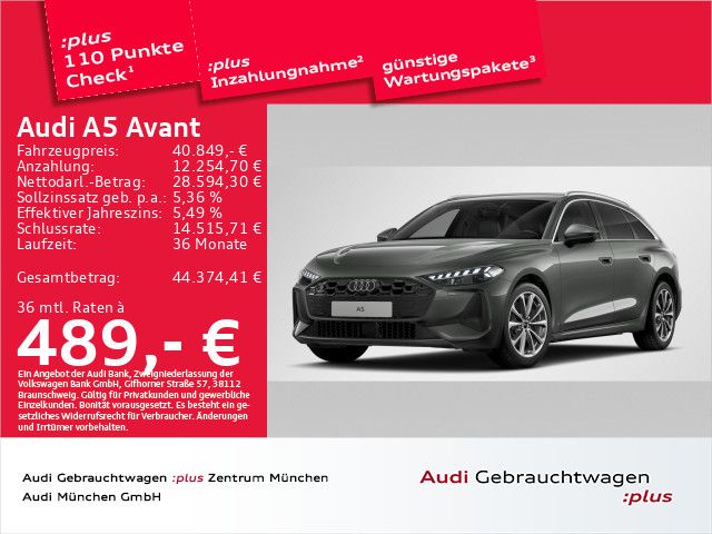 Audi A5 Avant TDI S tronic AHK Leder Kamera foto 1