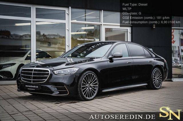 Mercedes-Benz S 450 d 4M BLACK/BROWN+NIGHT+PANO+BURMESTER®