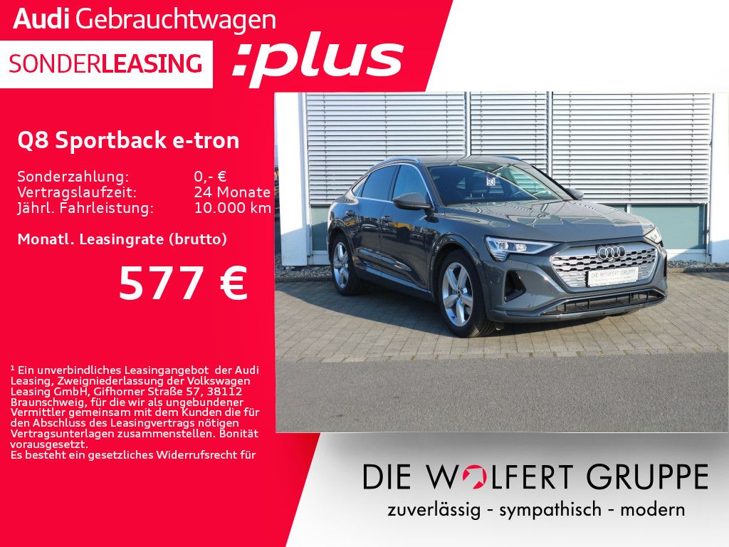 Audi Q8 e-tron Sportback 55 quattro advanced 0,5%*AHK