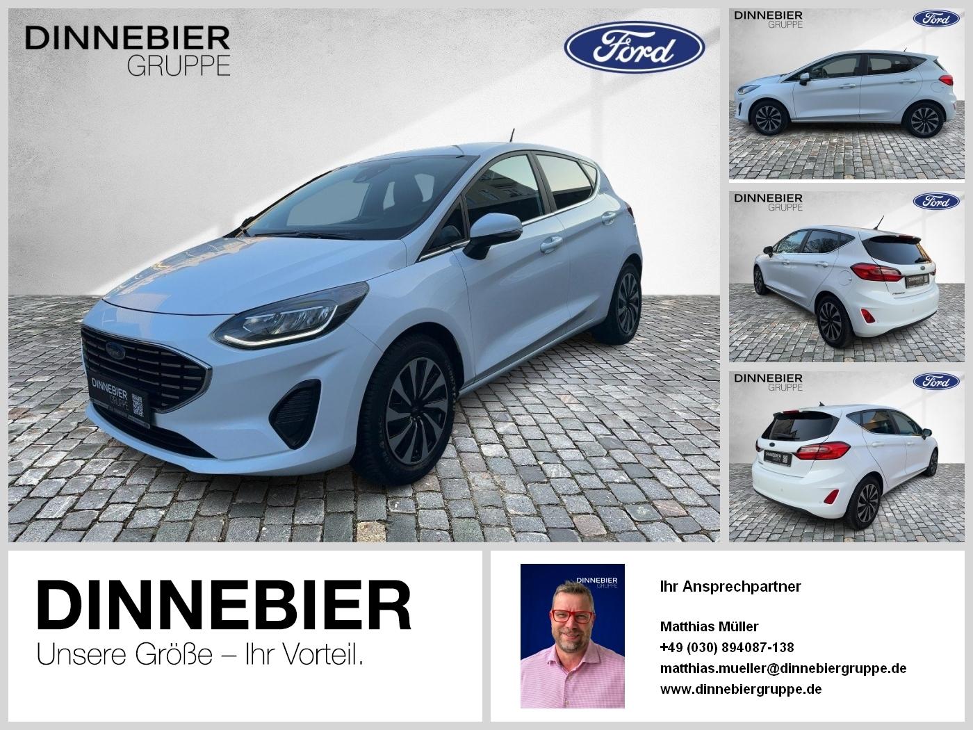 Ford Fiesta Titanium LED+Einparkhilfe+Winterpaket