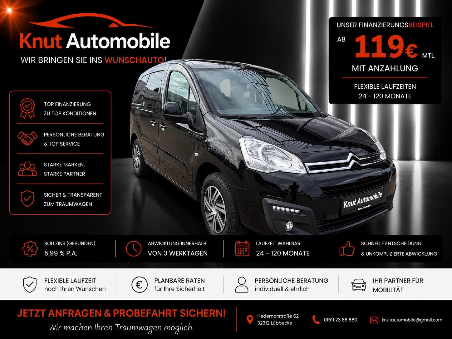 Citroën ë-Berlingo *1.Hd*5Sitzer*23KWH*GARANTIE